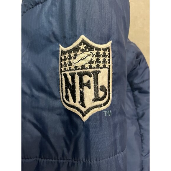 VTG Teamline Campri Chicago Bears NFL Official Product Puffer Winter Jacket SZ M - Picture 4 of 14
